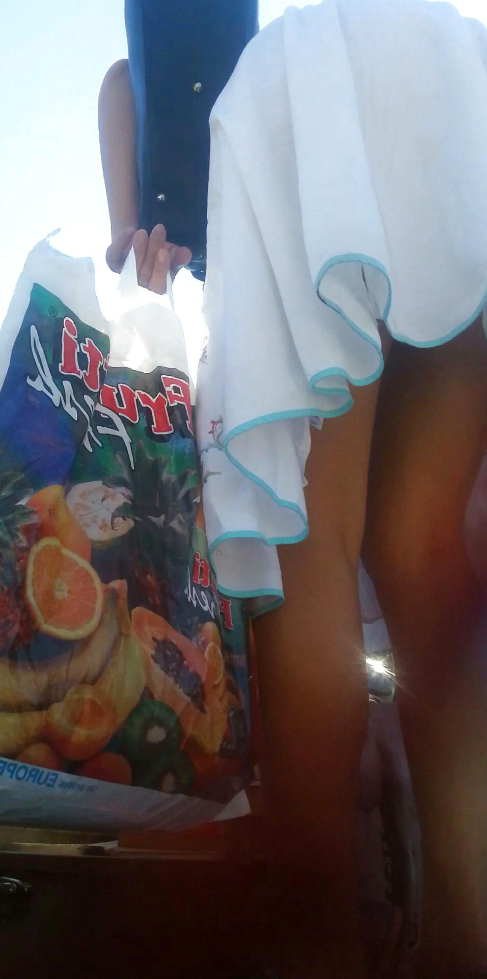 16P Spy sexy mature upskirt romanian