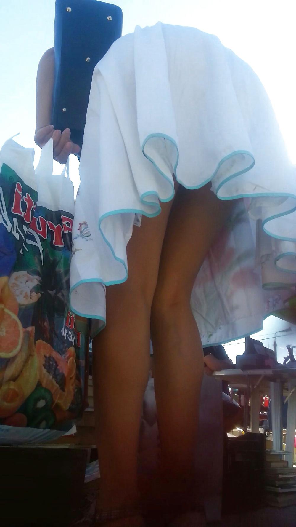 16P Spy sexy mature upskirt romanian