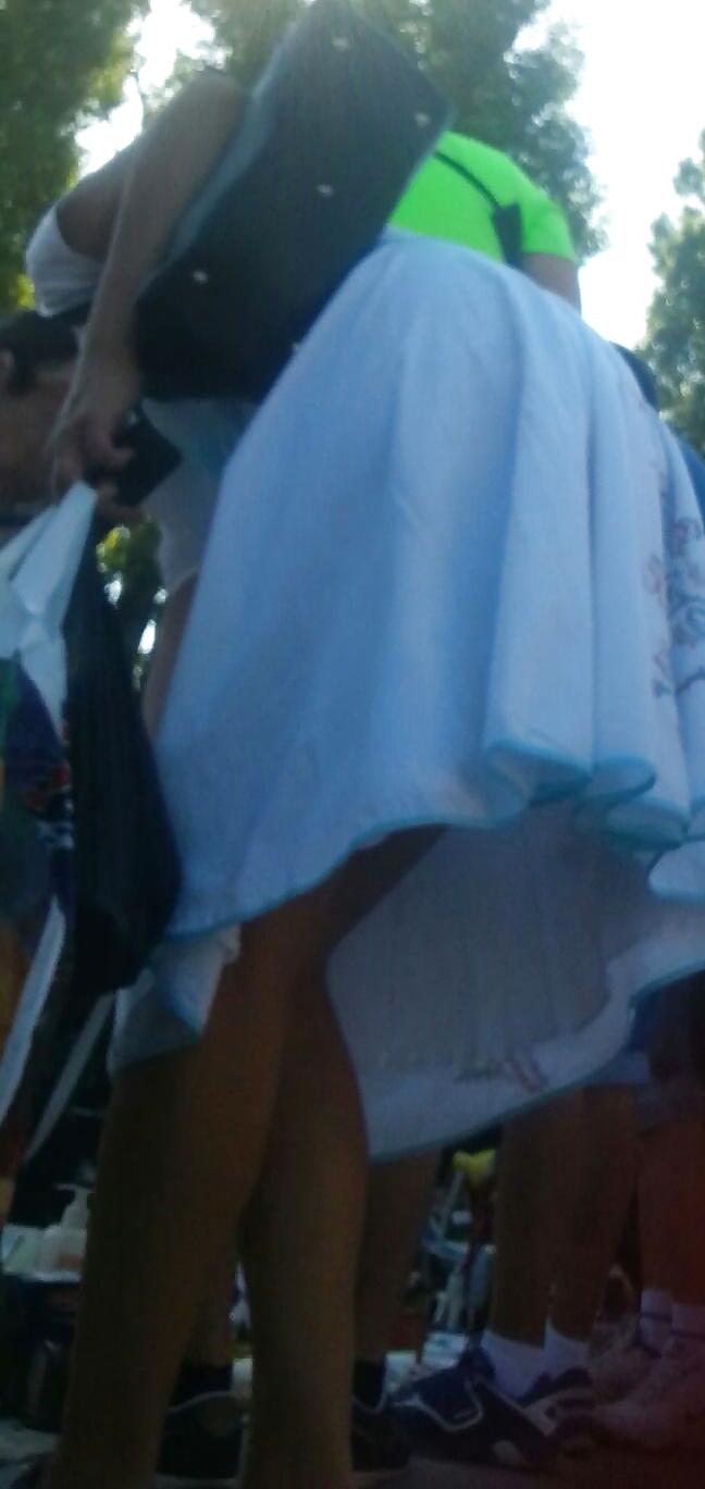 16P Spy sexy mature upskirt romanian