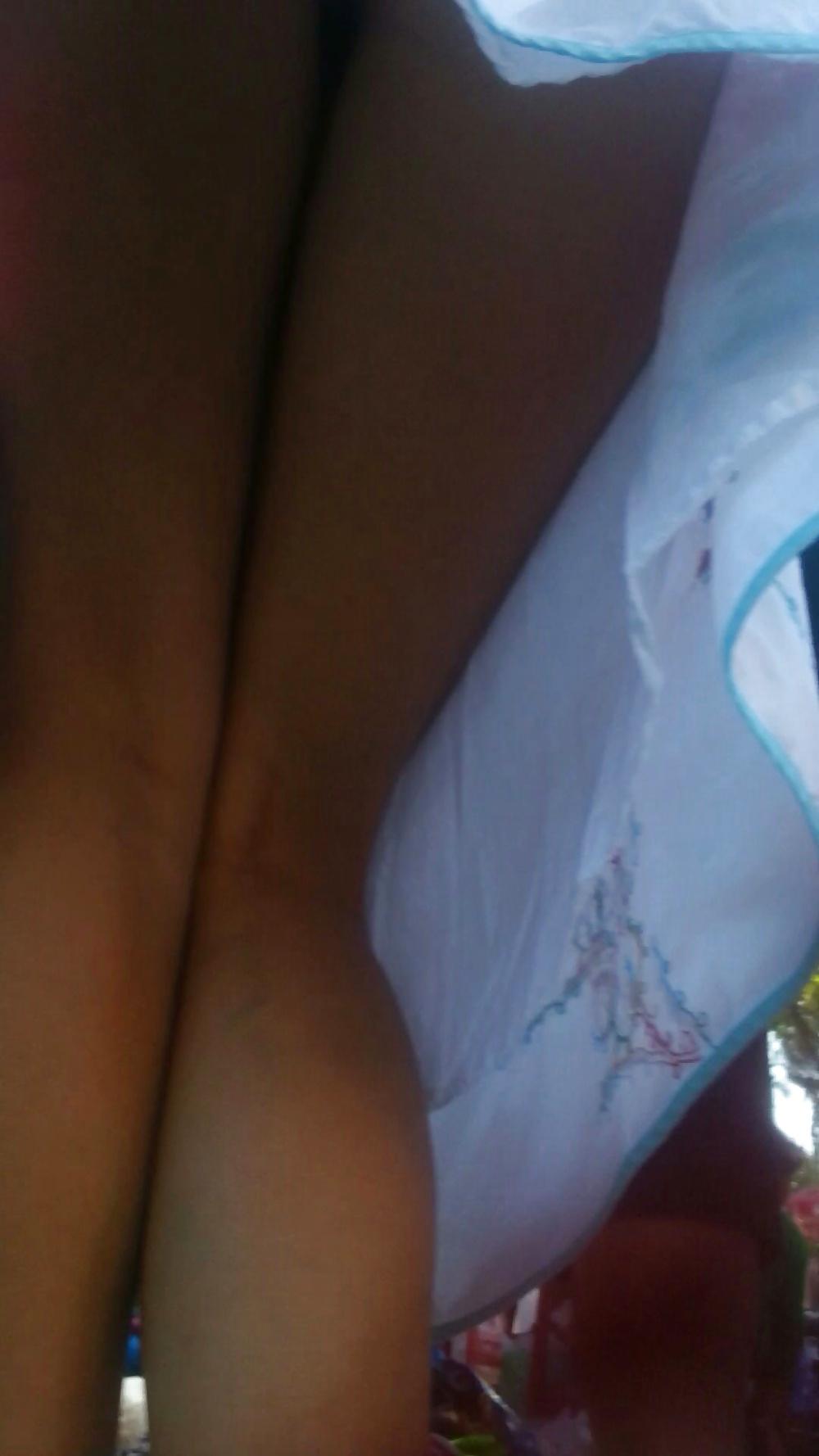 16P Spy sexy mature upskirt romanian