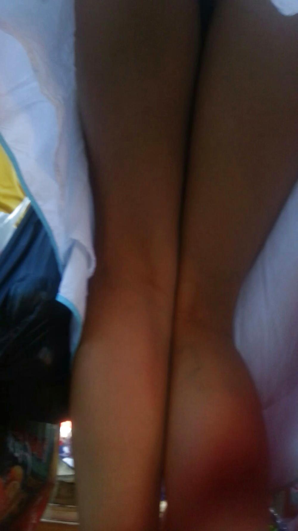16P Spy sexy mature upskirt romanian