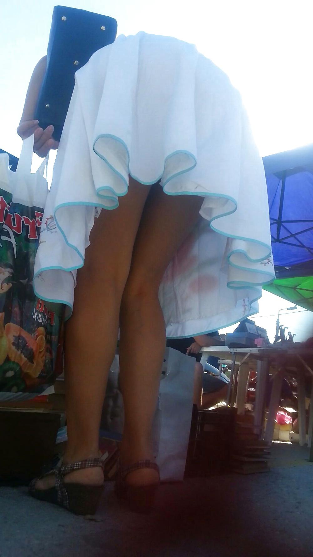 16P Spy sexy mature upskirt romanian
