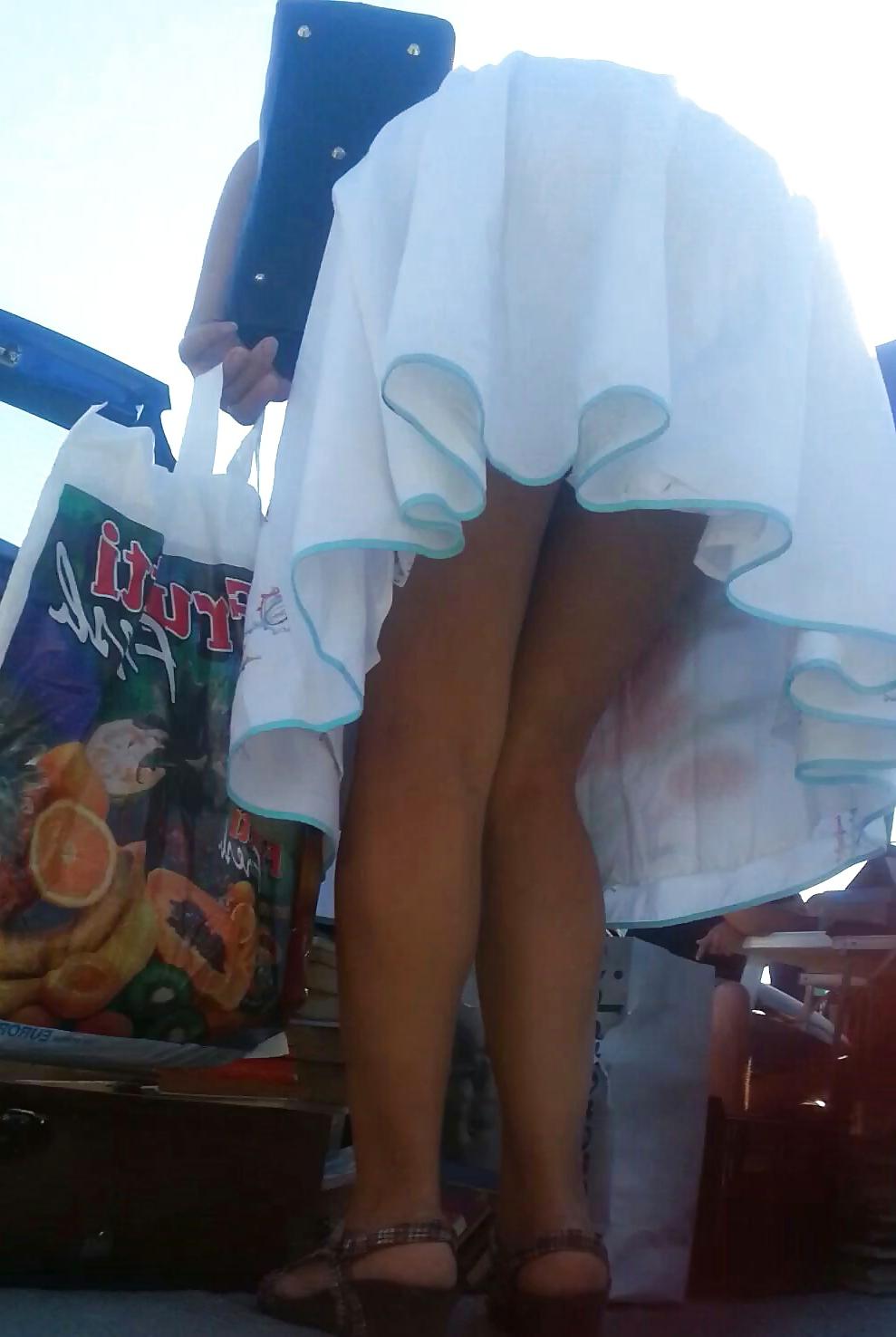 16P Spy sexy mature upskirt romanian