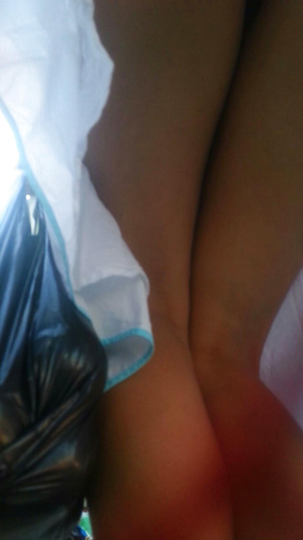 16P Spy sexy mature upskirt romanian