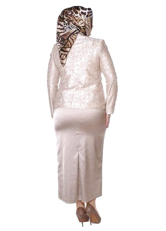 12P Turkish turban hijab covered