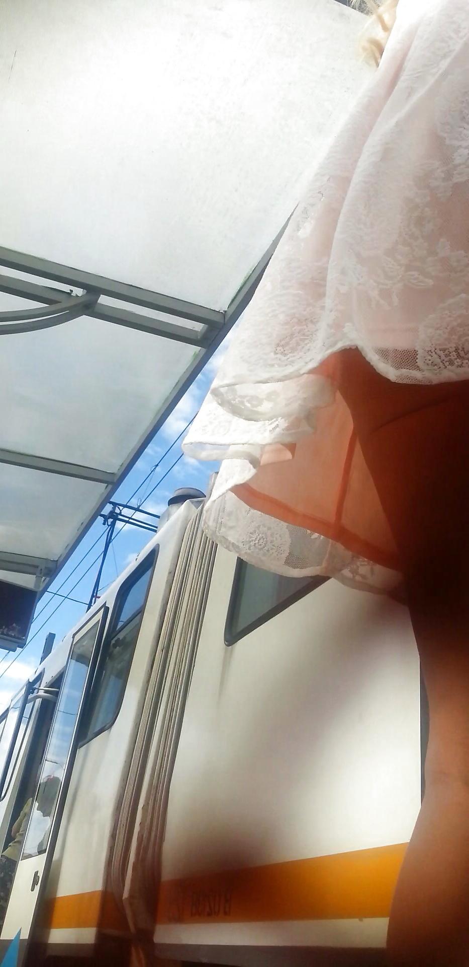 8P Spy sexy mature upskirt romanian