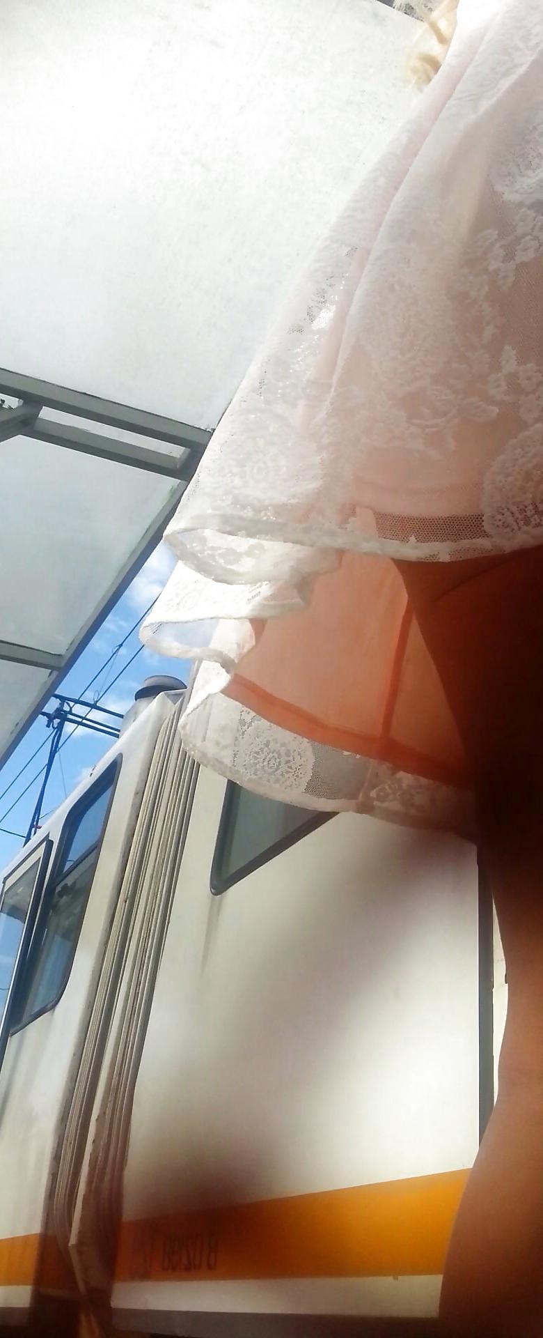 8P Spy sexy mature upskirt romanian