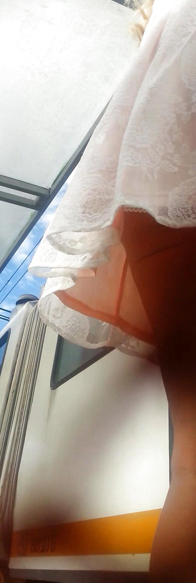 8P Spy sexy mature upskirt romanian