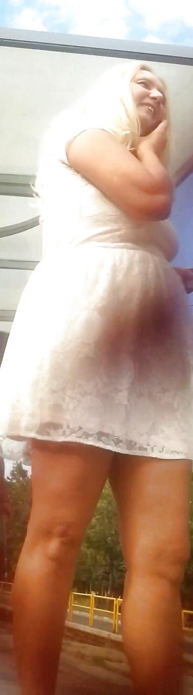 8P Spy sexy mature upskirt romanian