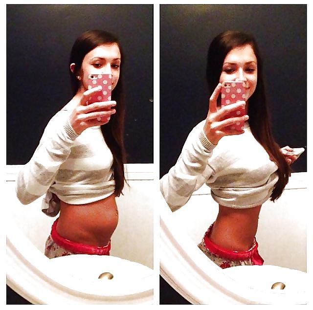 25P Enceinte Ventre nue - Naked pregnant belly 4
