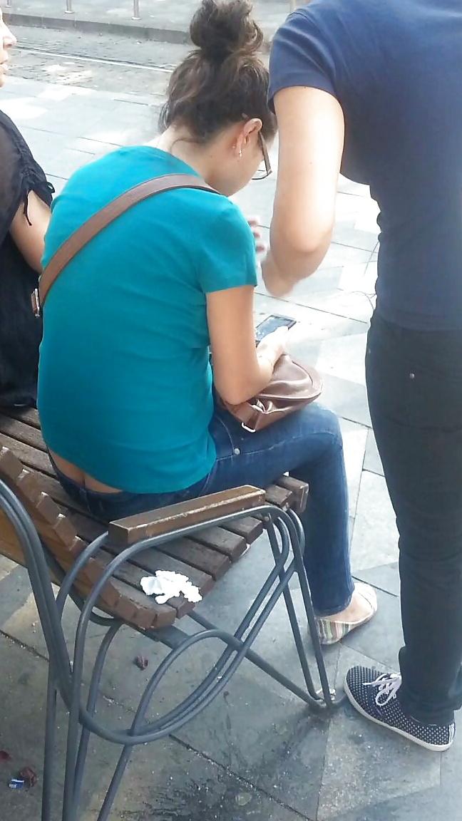 25P Spy old + young sexy ass and panties romanian