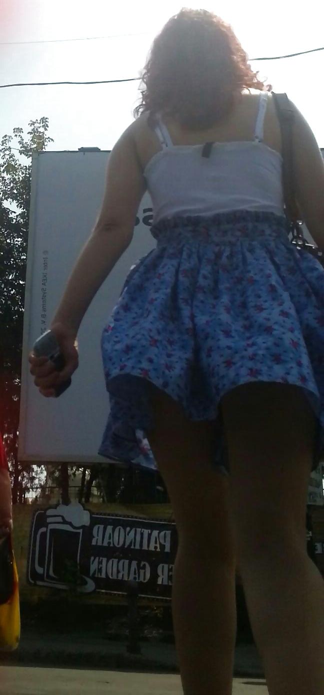 14P Spy sexy teens skirt romanian