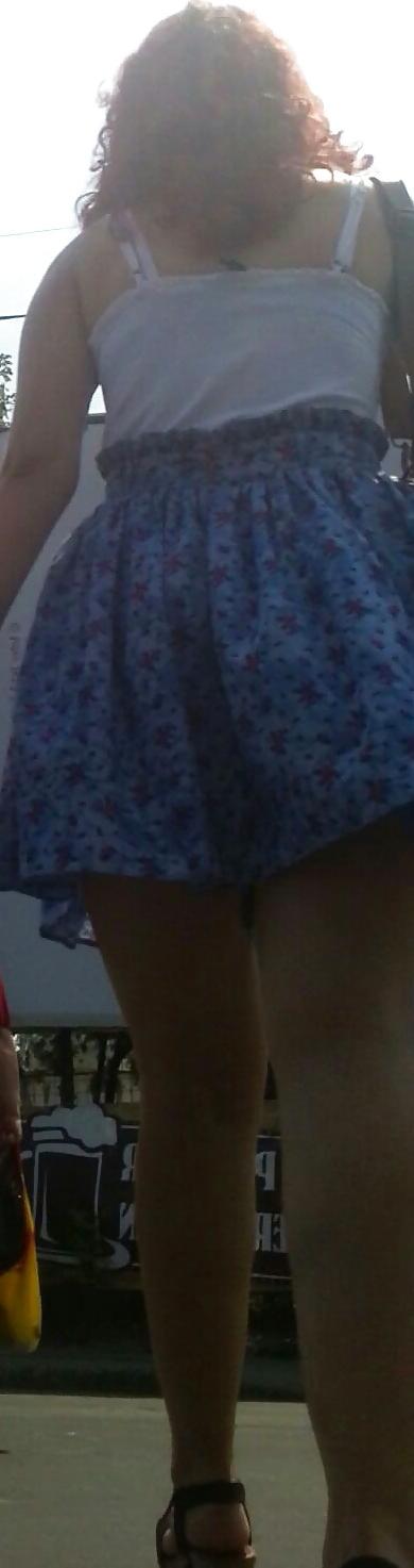 14P Spy sexy teens skirt romanian
