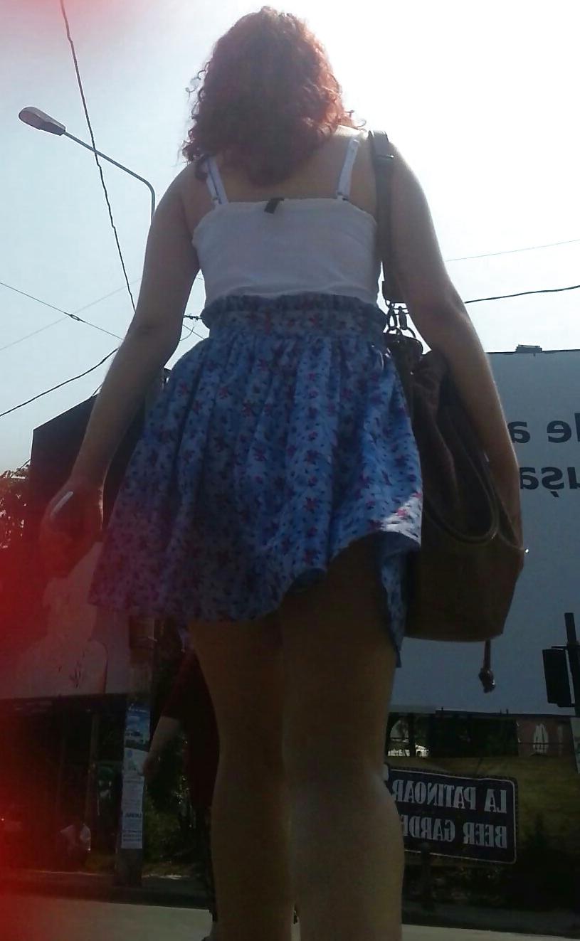 14P Spy sexy teens skirt romanian