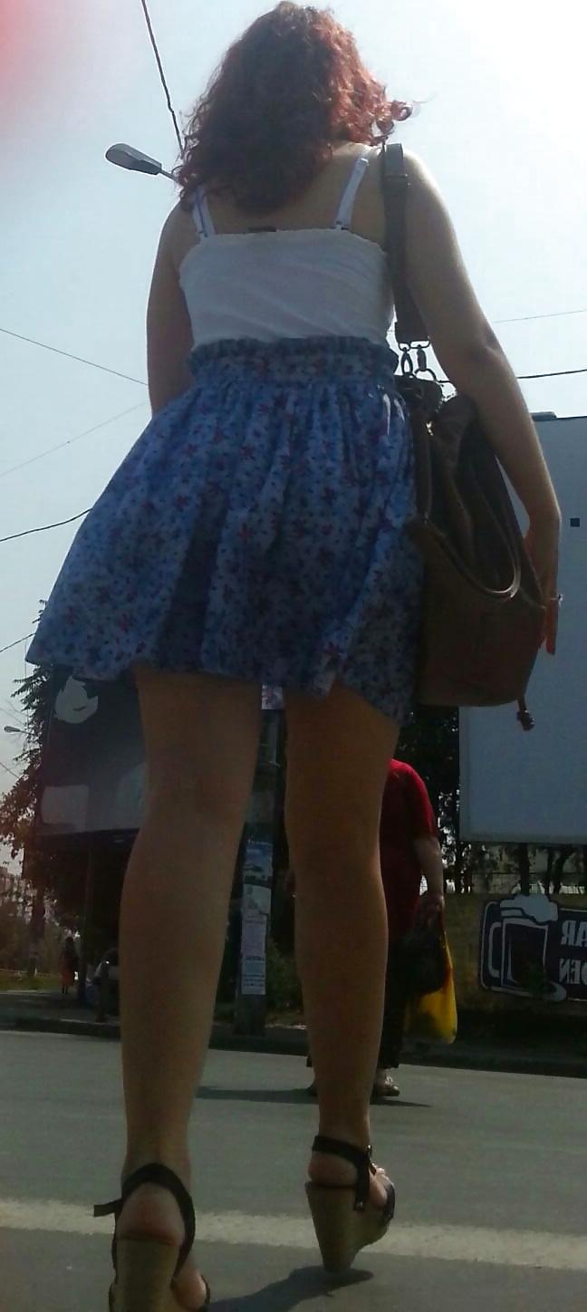 14P Spy sexy teens skirt romanian