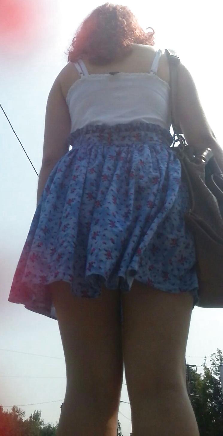 14P Spy sexy teens skirt romanian