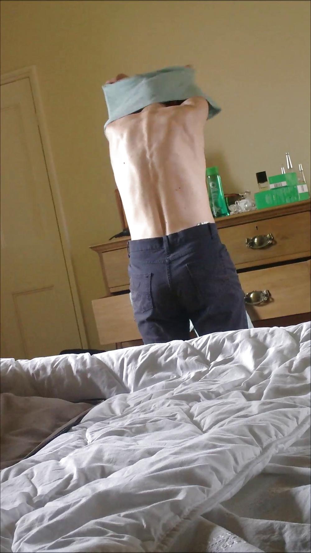 14P Wife dressing and undressing and nude voyeur