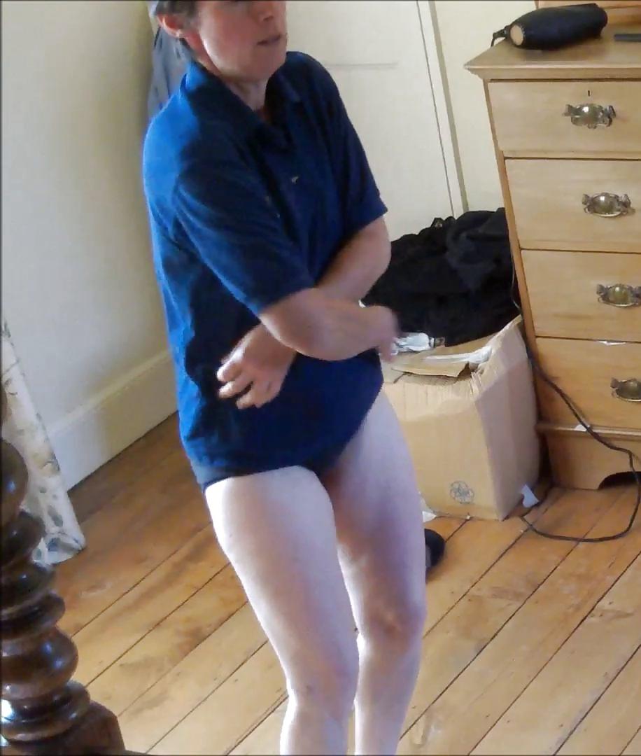 14P Wife dressing and undressing and nude voyeur