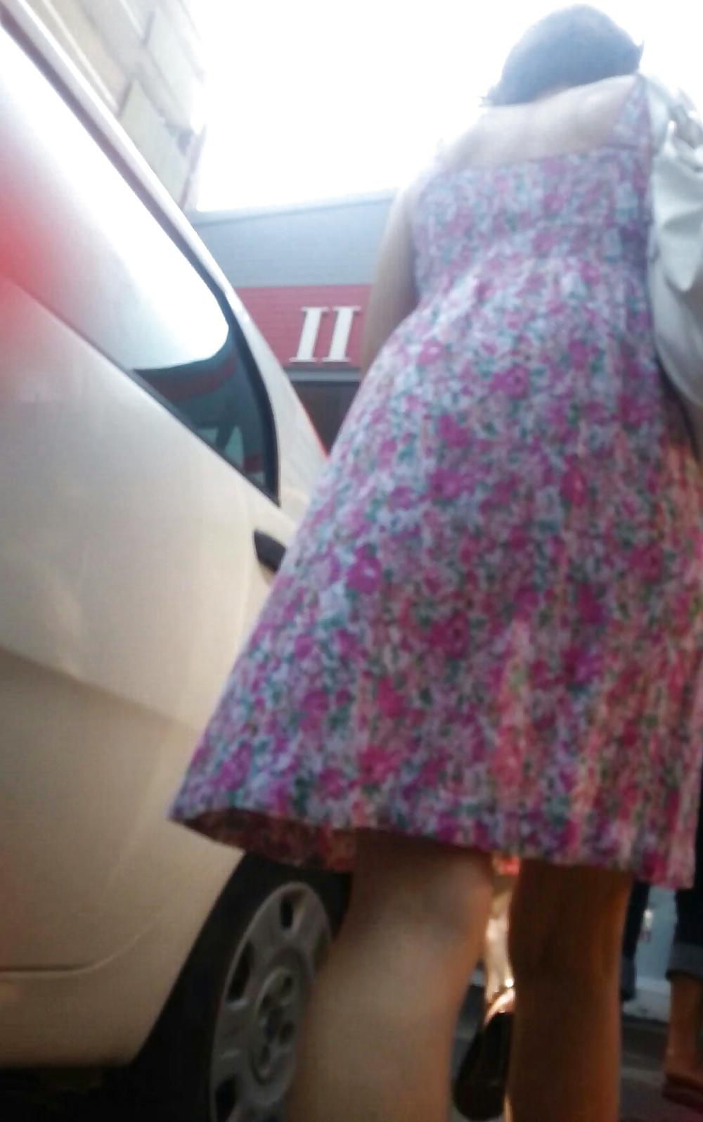 20P Spy sexy skirt old + young romanian
