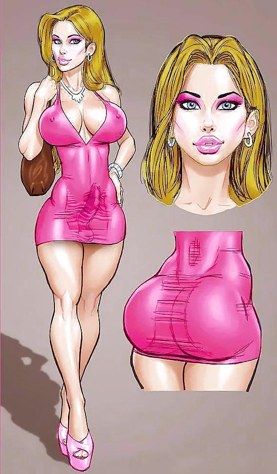 25P Tranny Sexy Cartoon (3)