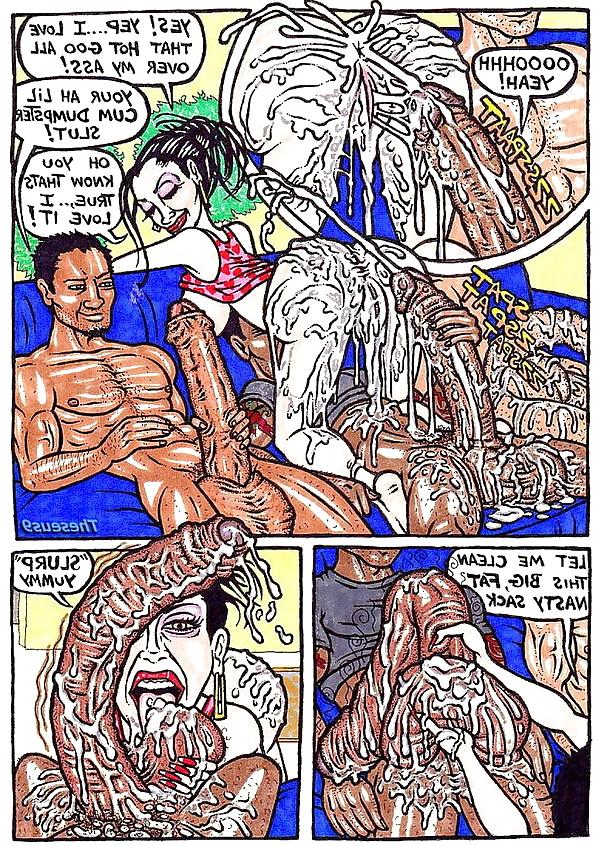 15P Cartoon gangbangs and bukkakes #76