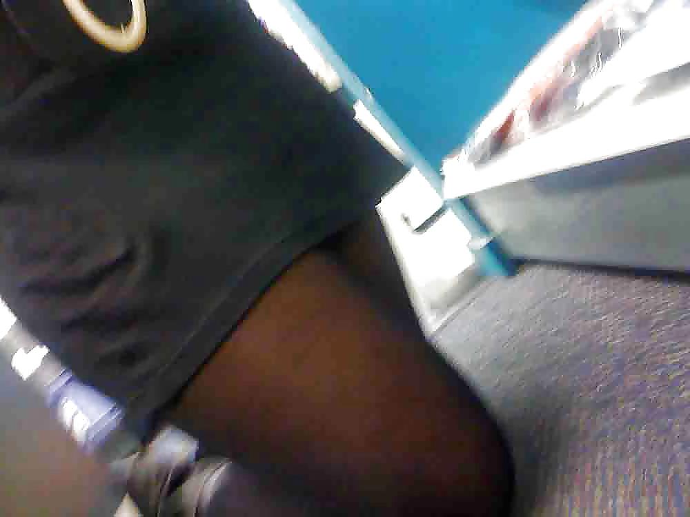 18P Coworker Down Blouse and Upskirt