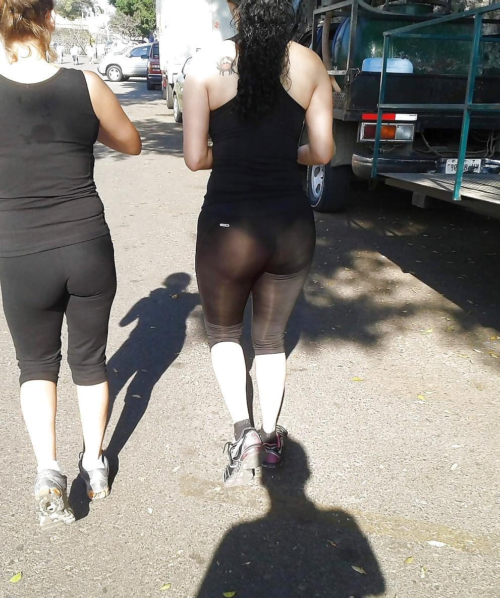 7P Girl After Gym in Spandex