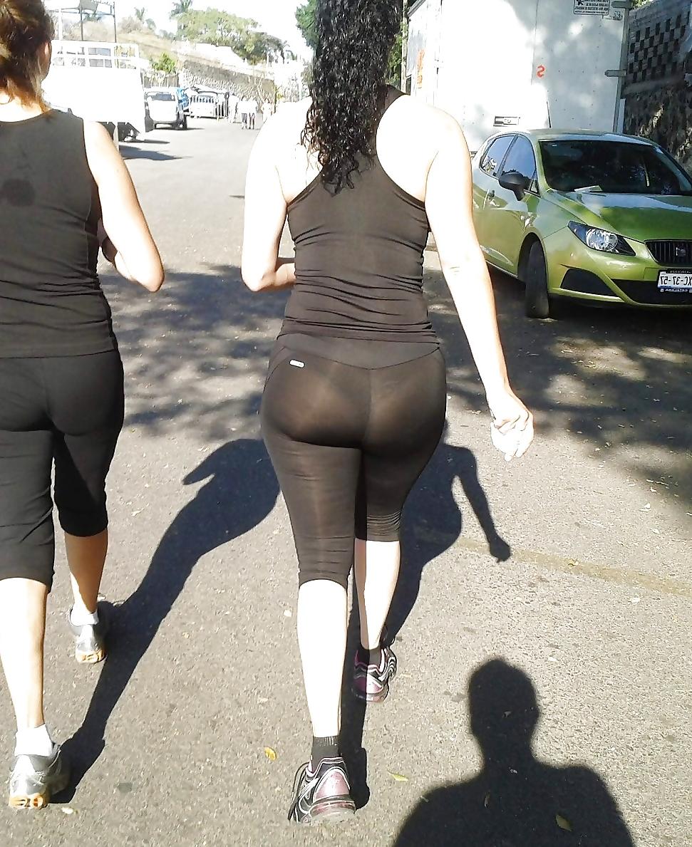 7P Girl After Gym in Spandex