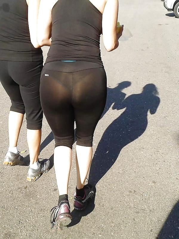 7P Girl After Gym in Spandex