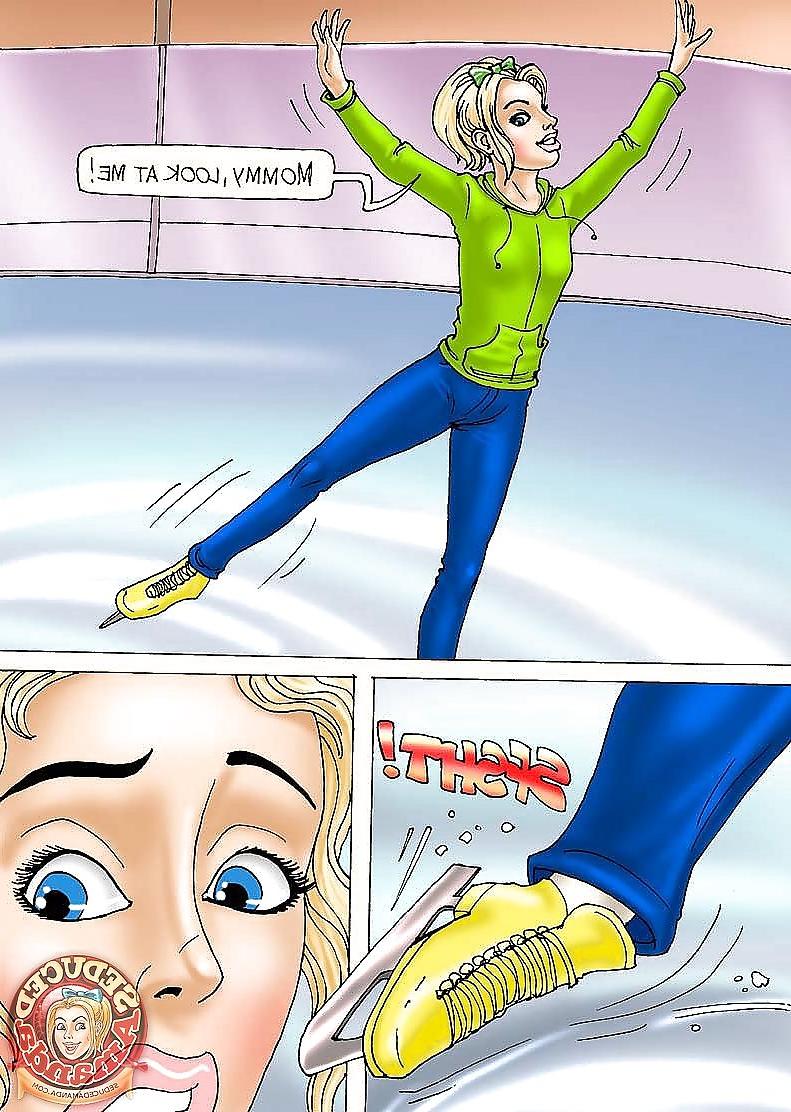 15P Seduced Amanda - Sexy Skateting (en)