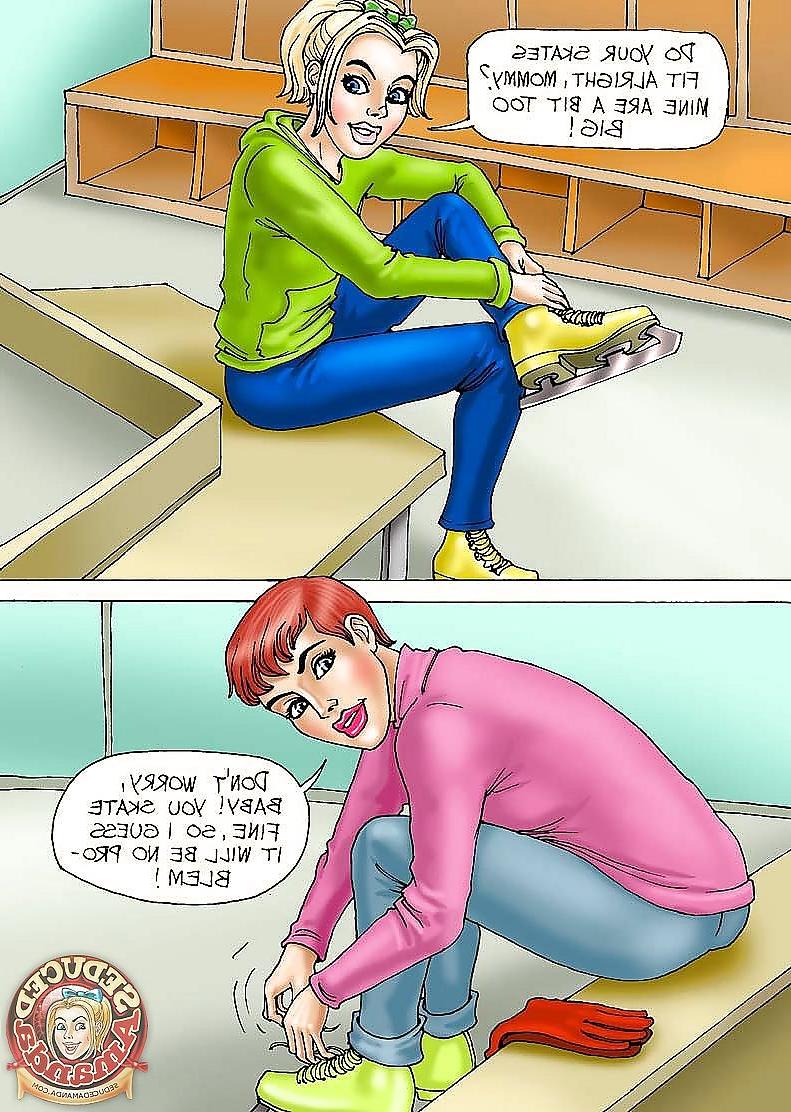 15P Seduced Amanda - Sexy Skateting (en)