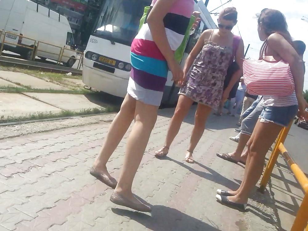 25P Spy sexy skirt and feet romanian