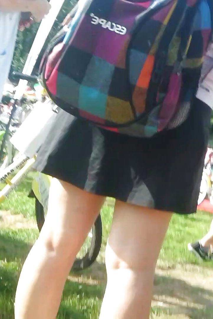 25P Spy sexy skirt and feet romanian