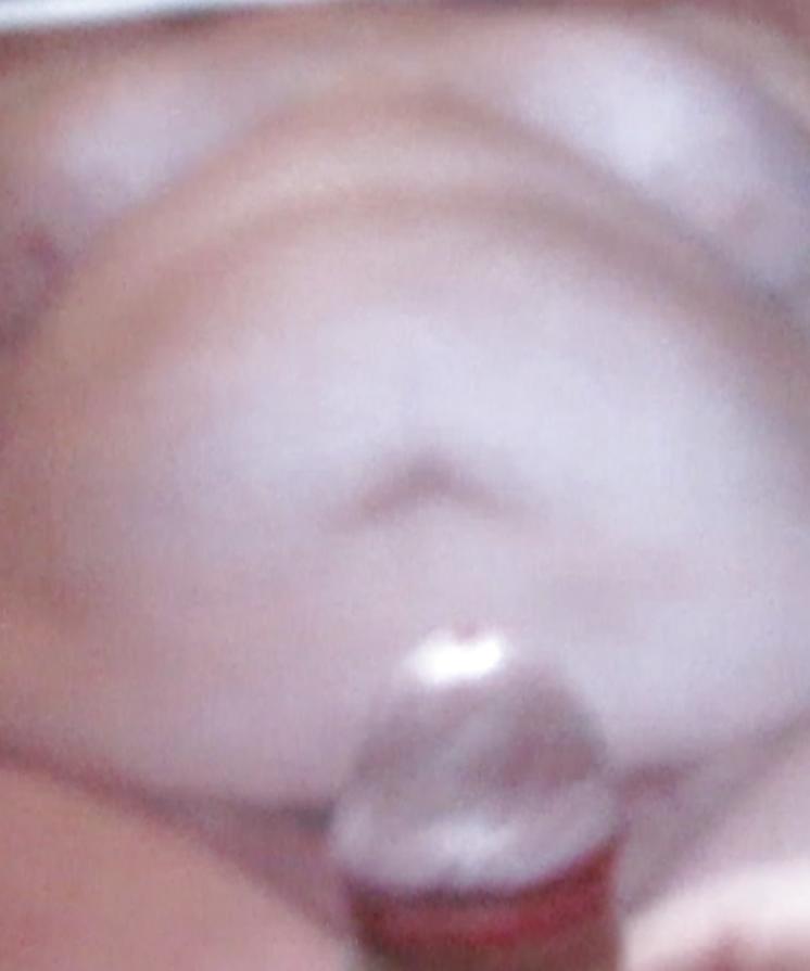 9P Man playing with his dick over my body