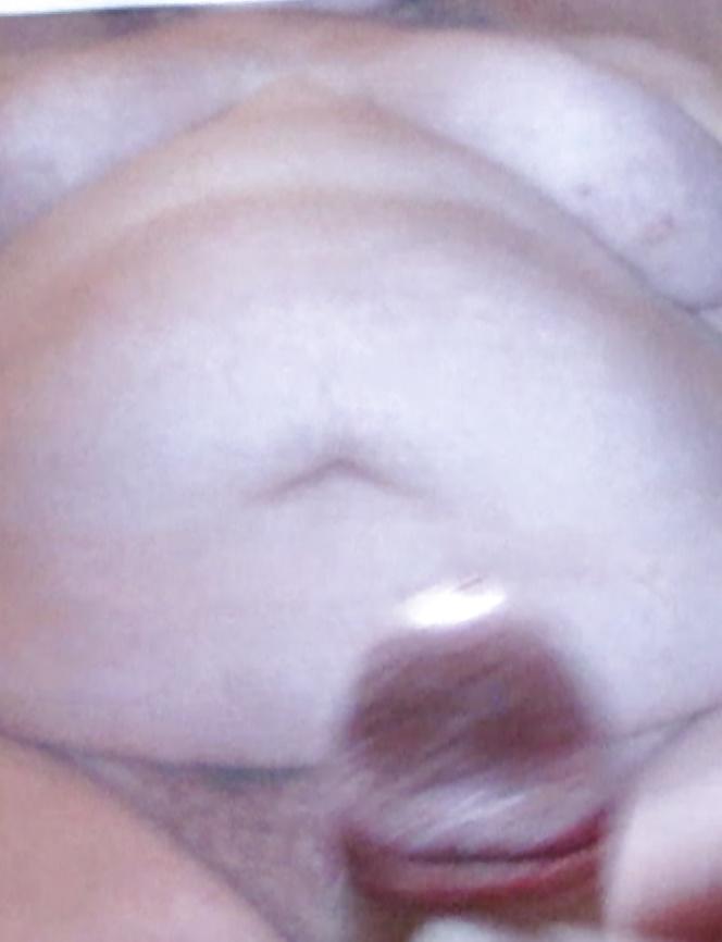 9P Man playing with his dick over my body