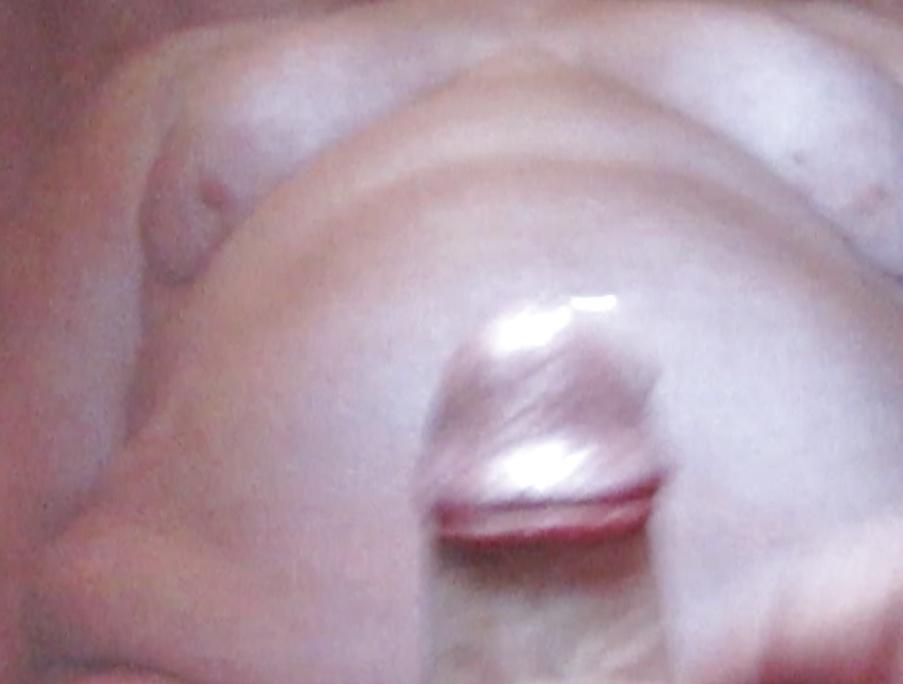 9P Man playing with his dick over my body
