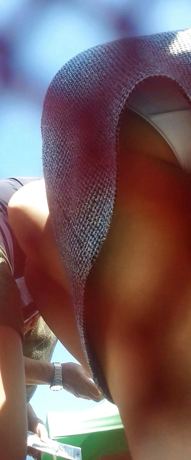 18P Spy sexy mature upskirt romanian