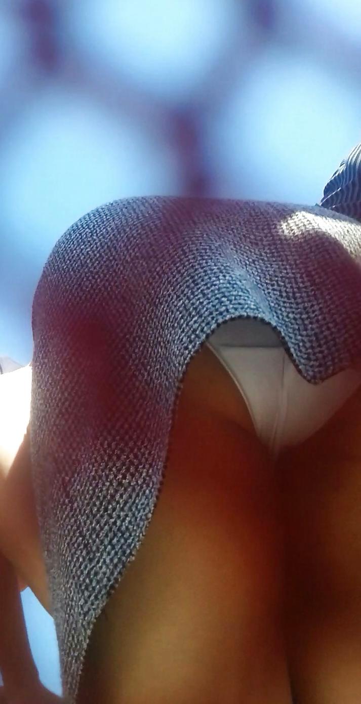 18P Spy sexy mature upskirt romanian