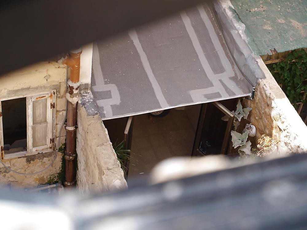 17P Neighbor showing her underwear