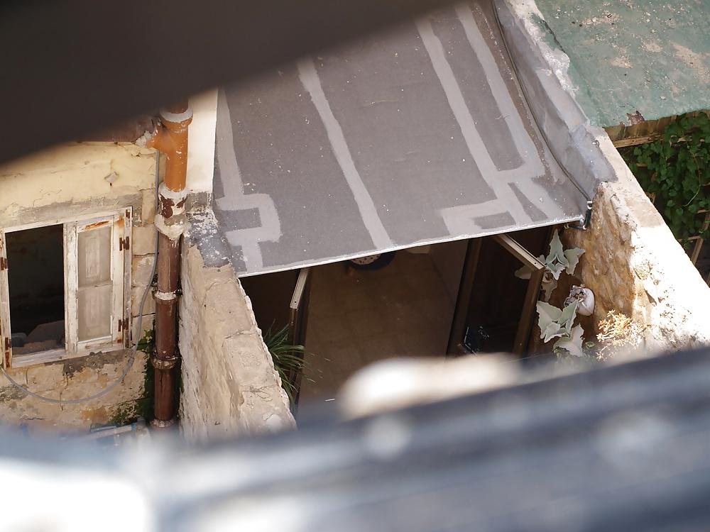 17P Neighbor showing her underwear