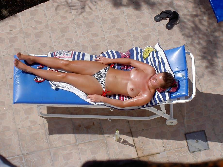 8P Pictures from girls at a hotel pool in cyprus