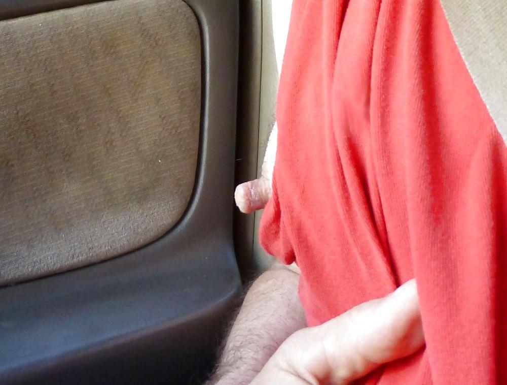 6P Nipples in Car