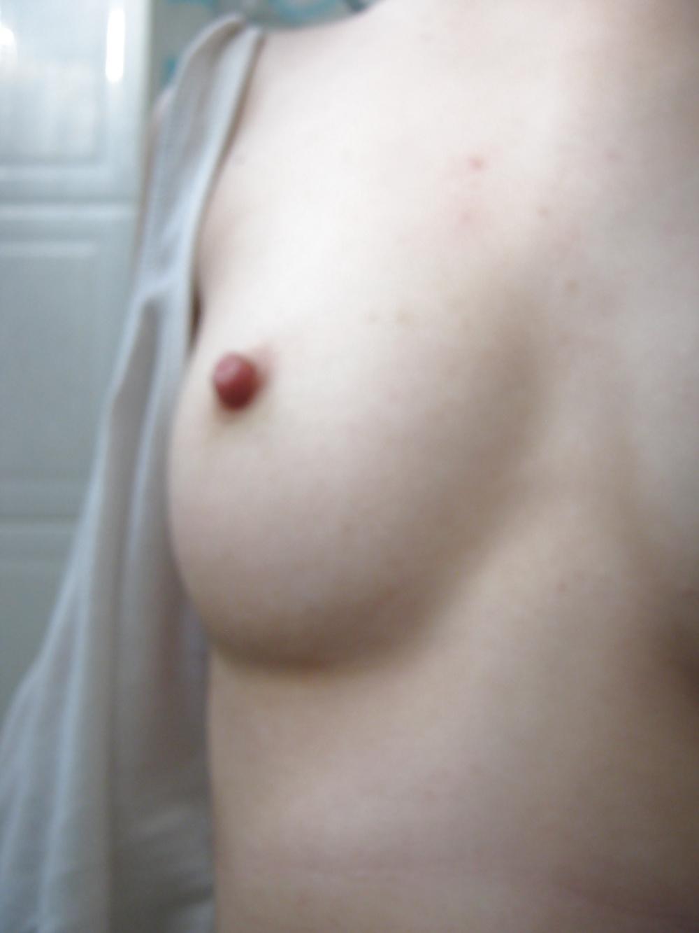 17P Ex gf perfect small perky breasts