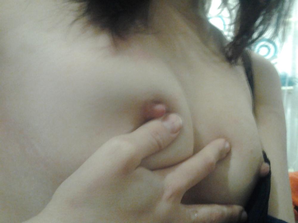 17P Ex gf perfect small perky breasts