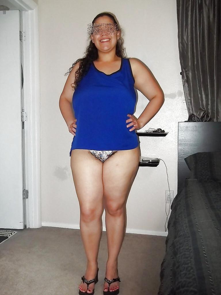 12P Hairy, short and chubby wife