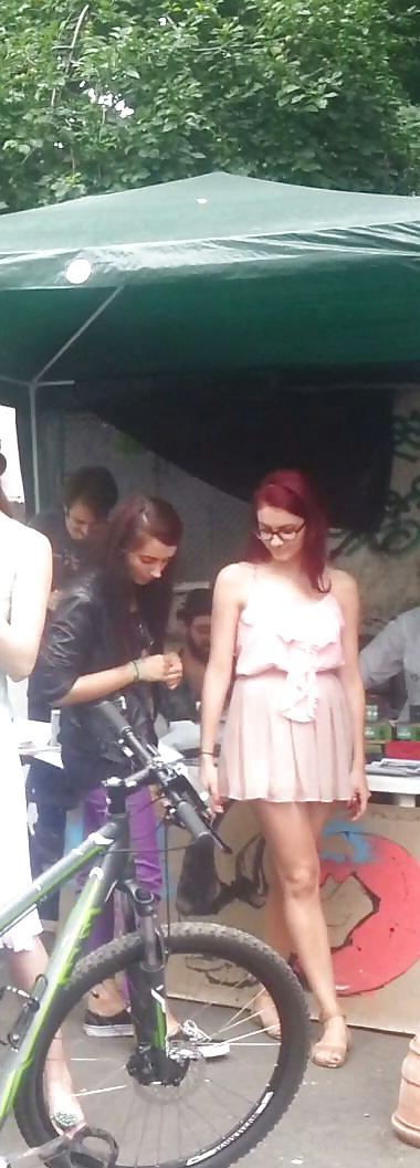 25P Spy sexy teens skirt romanian