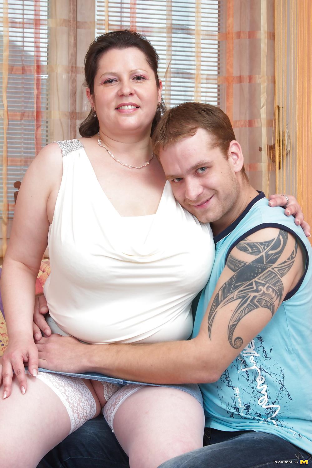 25P Busty mature mom fucks her son's best friend 1