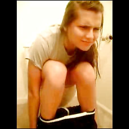 24P Constipated Girls...Straining Days 1
