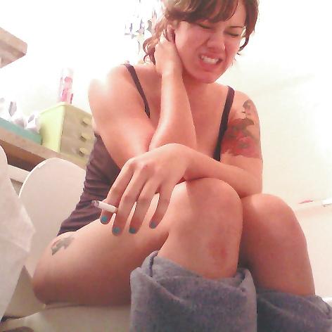 24P Constipated Girls...Straining Days 1