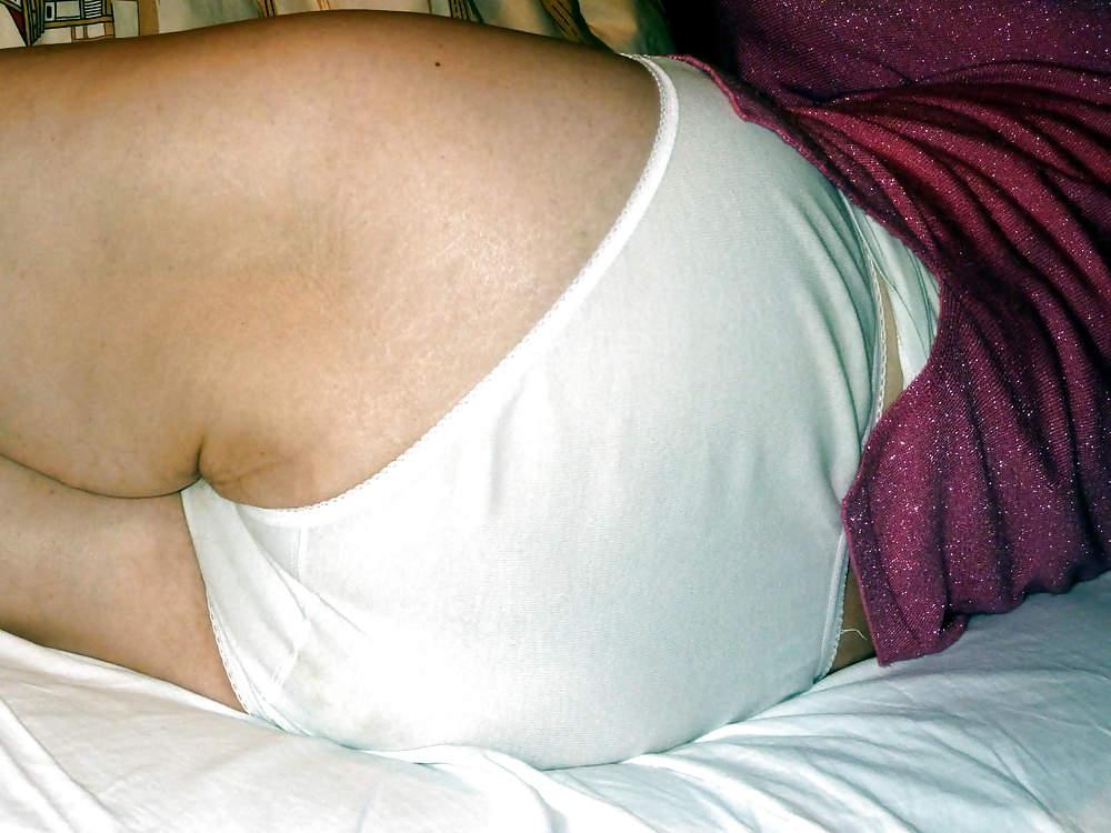 11P My Shy Wife-White Knickers